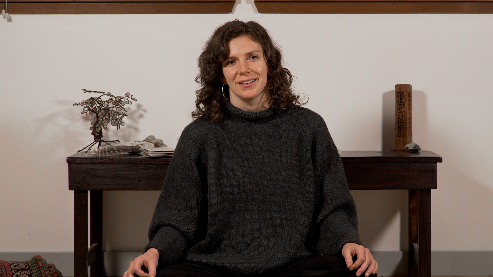Lauren Hoover, warm and present